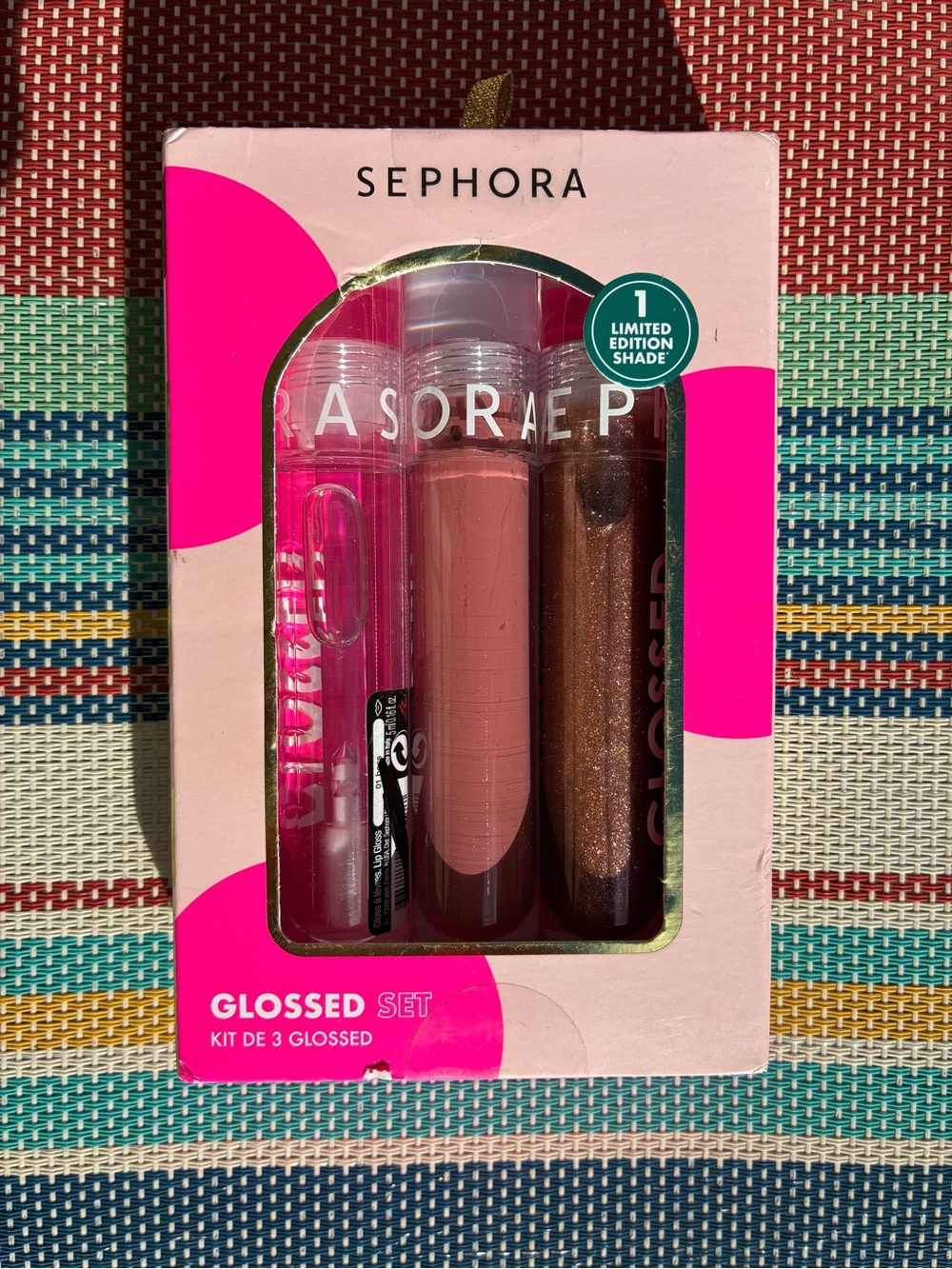 Sephora Collection Glossed Lip Gloss 3-Piece Set – Boss, Busy & Iconic